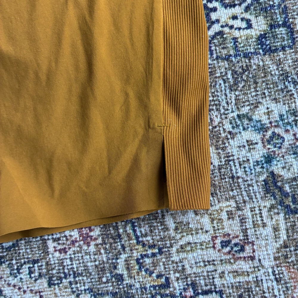 Athleta Brooklyn Ankle Pant 20 Mustard Yellow Ochre Tapered‎ 288086 Womens - Picture 2 of 10